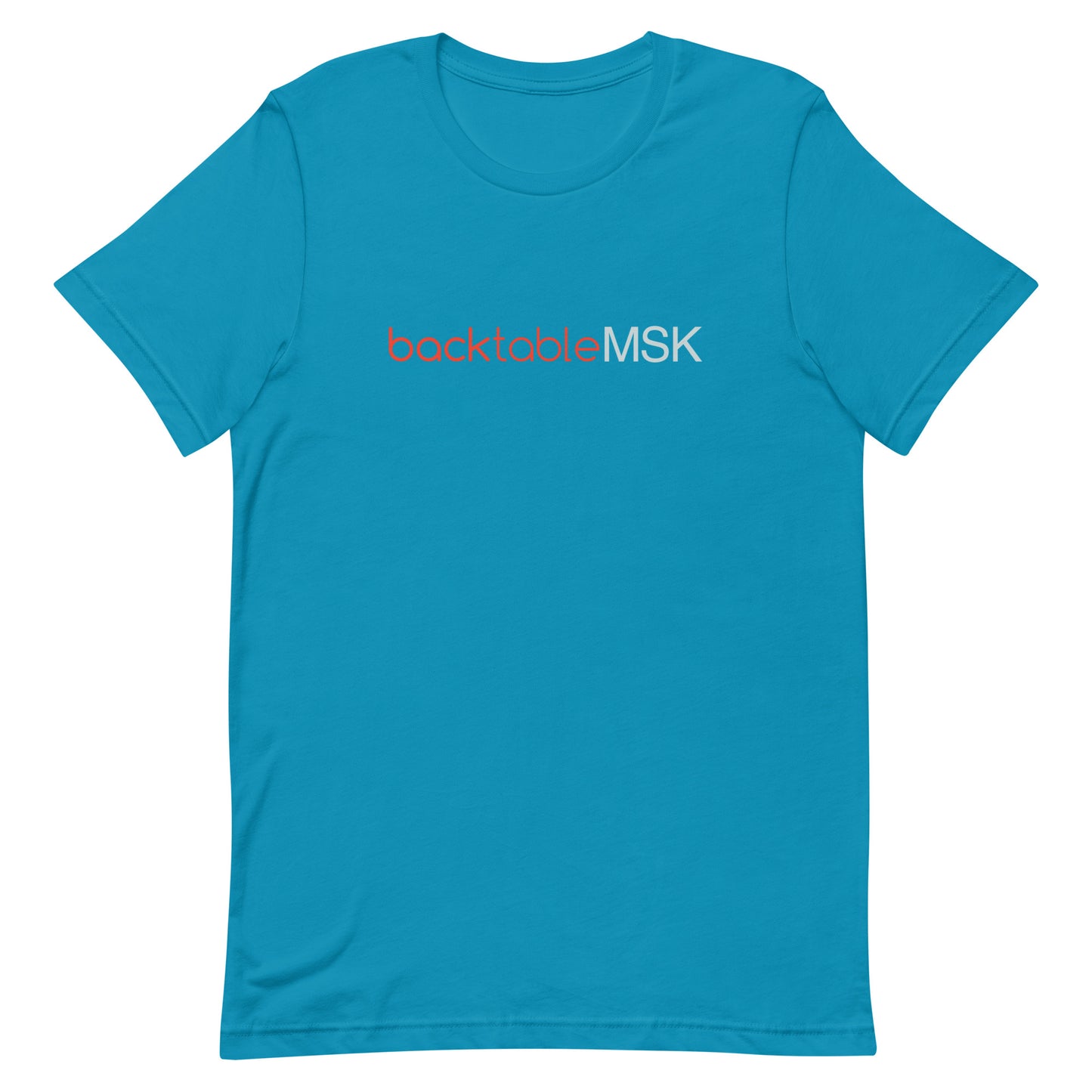 Unisex t-shirt BackTable MSK