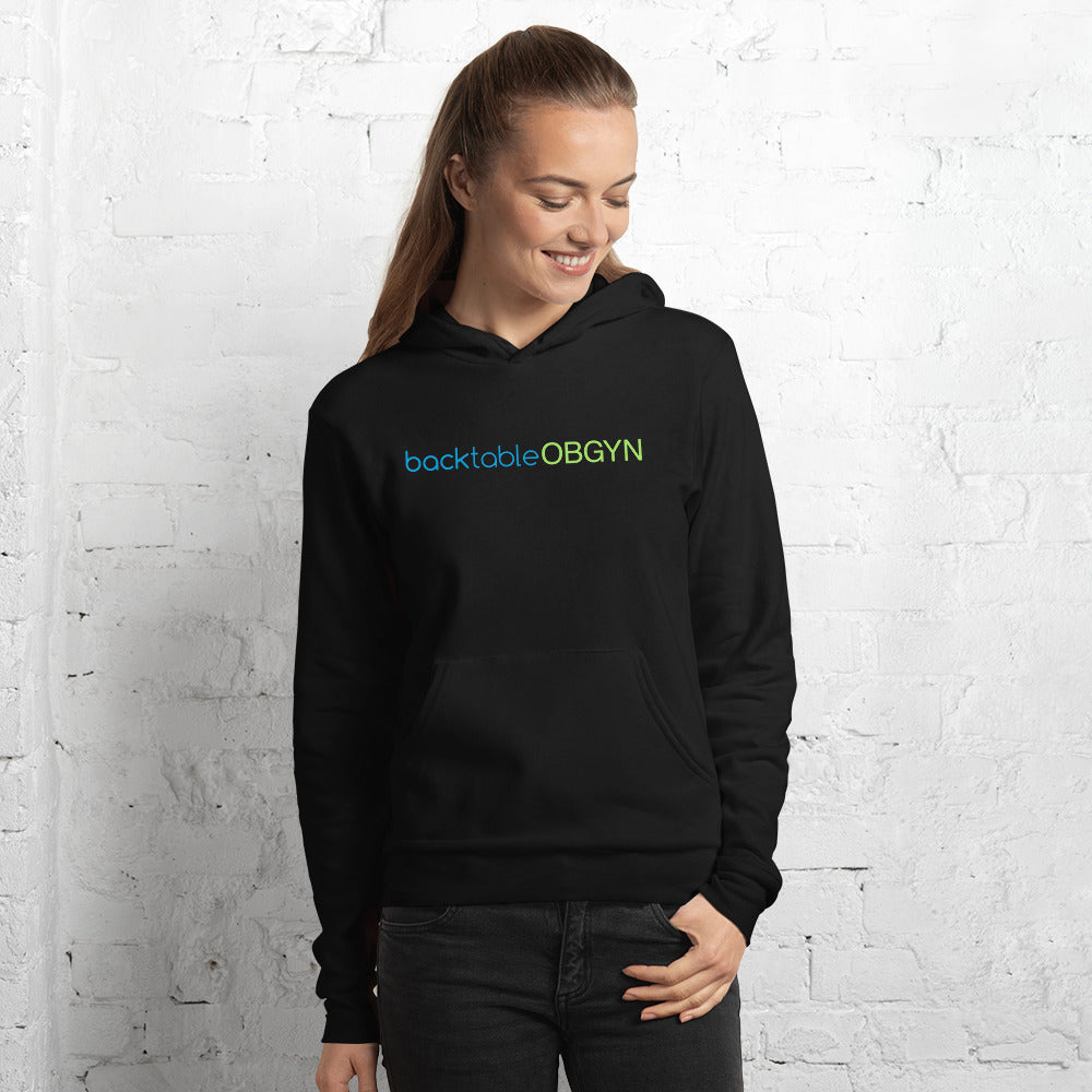 Unisex hoodie BackTable OBGYN