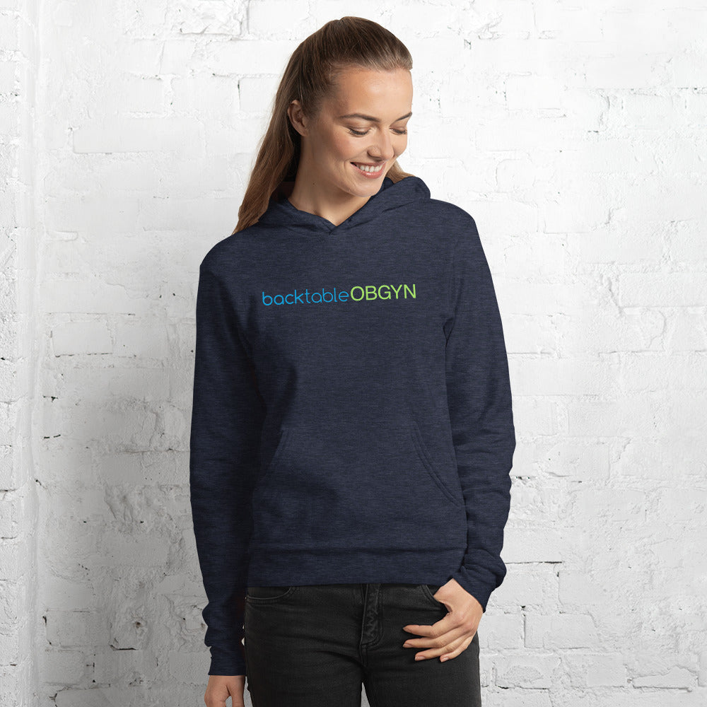 Unisex hoodie BackTable OBGYN