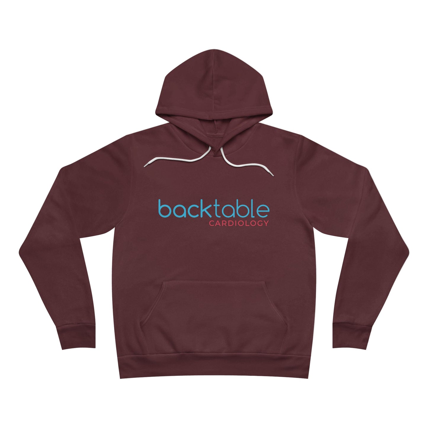 BackTable Cardiology Unisex Sponge Fleece Pullover Hoodie