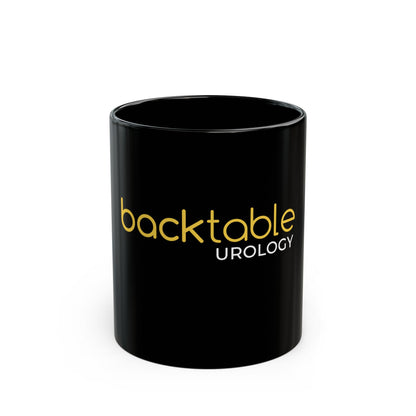 Copy of Black Glossy Mug — "Blacktable Tumor Board" Logo Coffee Cup (11oz/15oz)