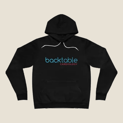 BackTable Cardiology Unisex Sponge Fleece Pullover Hoodie