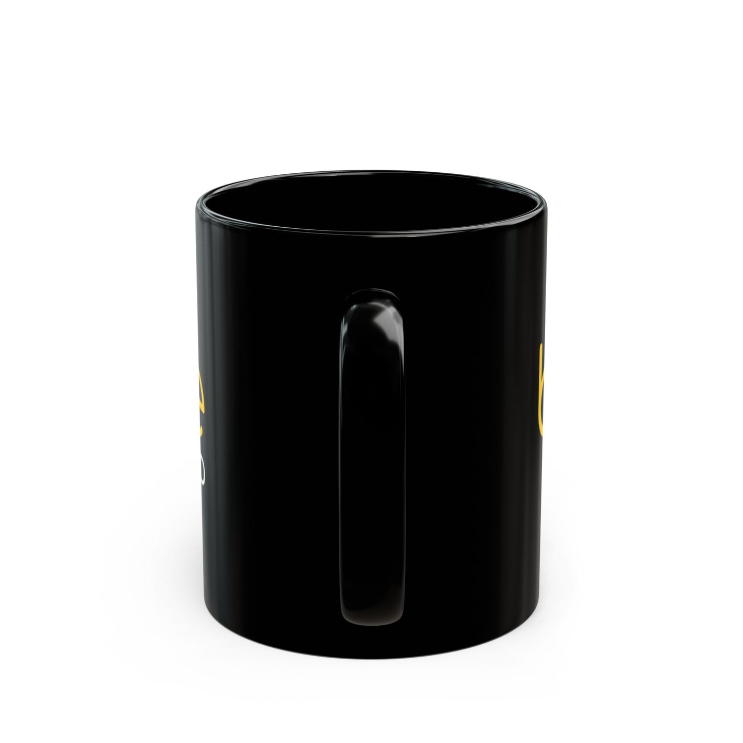 Black Glossy Mug — "Blacktable Tumor Board" Logo Coffee Cup (11oz/15oz)