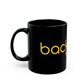 Black Glossy Mug — "Blacktable Tumor Board" Logo Coffee Cup (11oz/15oz)