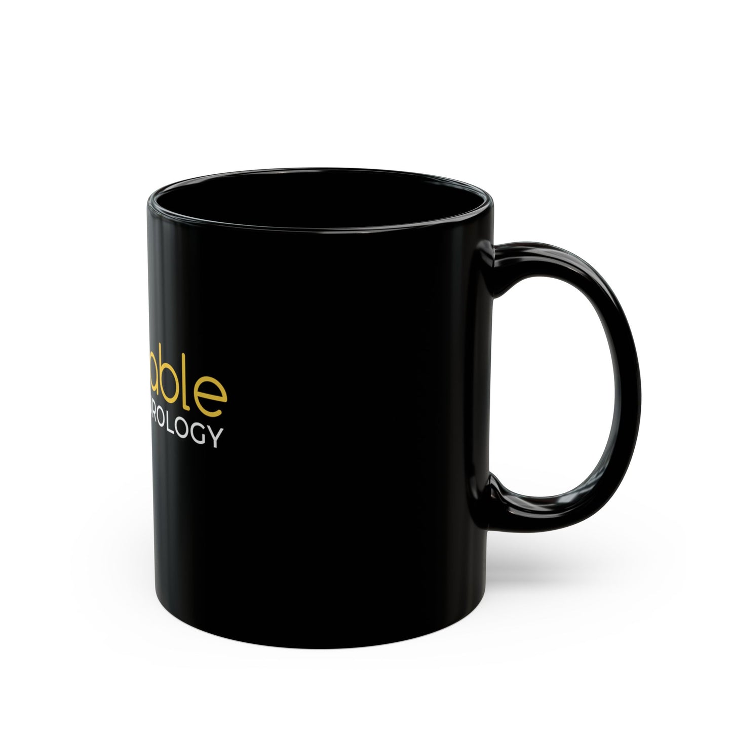 Copy of Black Glossy Mug — "Blacktable Tumor Board" Logo Coffee Cup (11oz/15oz)