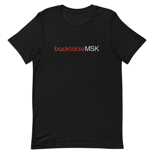 Unisex t-shirt BackTable MSK